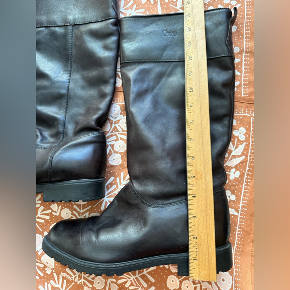10B Orvis Regence Canada tall leather boots equestrian - Picture 6 of 15